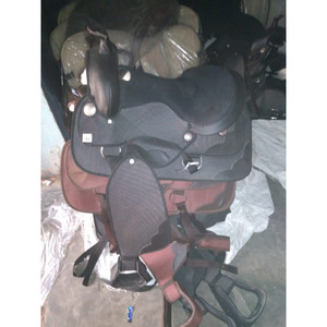 VENDO Sintético Negro Western Saddle Western tack IN; dólar 30 tamaños 14 15 16 17 18 - Product Image 1