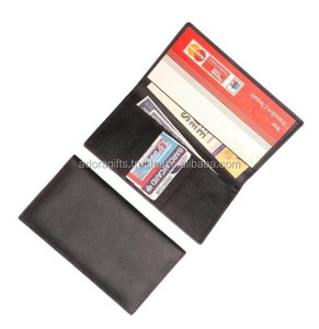 กระเป๋าสตางค์หนังแท้สำหรับใส่สมุดเช็ค - Product Image 1