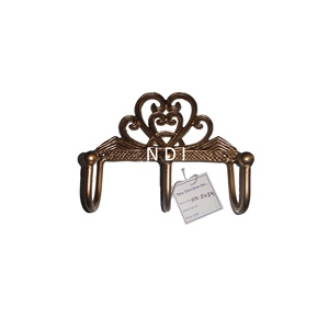 Home Decoration Unique Style Clothes Hanging <b>Wall</b> Hooks Shiny Powder Coated Finishing <b>Wall</b> <b>Mounted</b> Lantern Hanging Hooks - Product Image 6