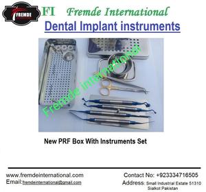 Caja PRF DENTAL con instrumentos completos, instrumentos de cirugía de implante Dental de acero inoxidable de alta calidad, Grado Medio CE & ISO - Product Image 2