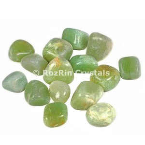 Piedras de Aventurina Verde Pulimentadas |   Gema de Feng Shui para Decoración del Hogar Tallada y Grabada Origen India - Product Image 1