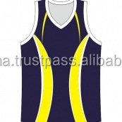 Camiseta de baloncesto para jóvenes al por mayor, uniforme de baloncesto de malla personalizado N. ° 1, uniforme de baloncesto con cuello en V, - Product Image 3