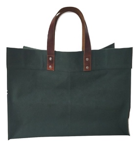 กระเป๋าช็อปปิ้ง16ออนซ์โลโก้ออกแบบได้ตามต้องการผ้าแคนวาสผ้าฝ้าย PP แบบผ้าไหมออกแบบได้ตามที่ต้องการ - Product Image 1