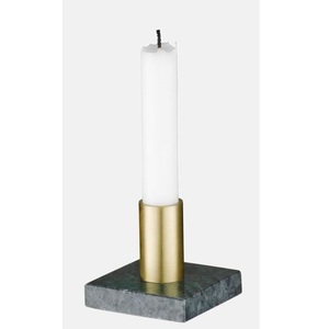 การออกแบบใหม่ตกแต่งโลหะที่มีหินอ่อนรอบเชิงเทียนยืนสำหรับบ้านโรงแรมตกแต่งร้านอาหาร - Product Image 2