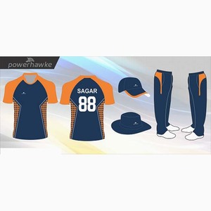ชุดเสื้อกางเกงเล่นคริกเก็ตสำหรับเด็กชายผู้ใหญ่สีสวยใส่สบาย - Product Image 1