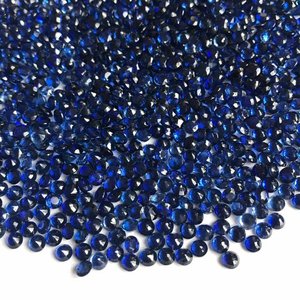 Piedras de Cianita Natural de 2.5mm, Corte Redondo Facetado, Gemas Sueltas, Compre en Línea al Proveedor Ahora a Precio de Fábrica en Alibaba India, DIY - Product Image 1
