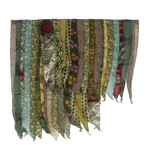 ผ้าพันคอแฟชั่นหลากสีสำหรับผู้หญิงผ้าพันคอผ้าส่าหรีผ้าพันคอแบบกลับด้านผ้าพันคอลายสีสันสดใสแนววินเทจส่าหรี - Product Image 1