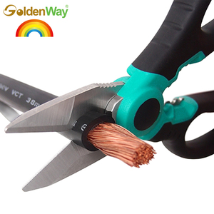 Tijeras Cortadoras de Alambre Multiusos DIY Más Nuevas con Mangos Ergonómicos para Cortar Aluminio y Cuero - Product Image 5