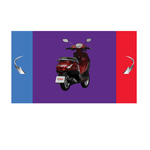Made in Vietnam Fashion Gas scooter (Model number: YSG 125 - Red) Grandev Deluxe - Product Image 1