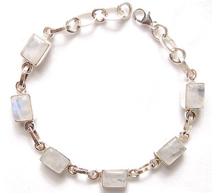 Comercio calidad labradorita pulsera de plata - Product Image 5