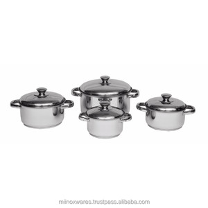 Marmites et casseroles en acier inoxydable durables et écologiques Ustensiles de cuisine durables - Product Image 3