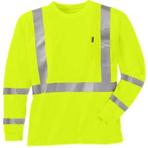 Hi VIS เสื้อยืดถักแขนยาว, เสื้อเซฟตี้ระบายอากาศ - Product Image 1