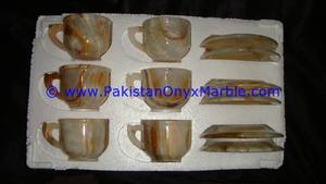 Best Quality Modern Onyx Design 6pcs Eco-friendly <b>Tea</b> <b>Cups</b> & Saucers <b>Set</b> for Home Coffee/Drinkware Use - Product Image 4