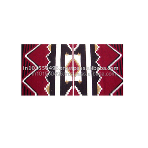 Manta de Silla de Montar Occidental de Lana 100% Neozelandesa, Equipo Ecuestre, Almohadilla de Silla de Montar para Exhibición Ecuestre Occidental, Precio de Fábrica - Product Image 1