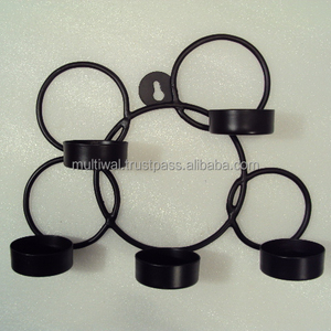 <b>Tealight</b> <b>Candle</b> Holders Wall Hanging for Home Decoration - Product Image 1