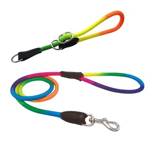 ชุดปลอกคอและสายจูงสุนัขแบบกลม ทำจากไนลอนคุณภาพดี เป็นมิตรกับสิ่งแวดล้อม - Product Image 1