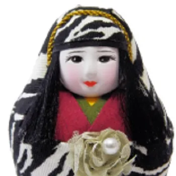 Boneka Tradisional Ehime Jepang boneka Daruma versi Zebra hime-daruma untuk dekorasi dewasa produk terlaris 2023