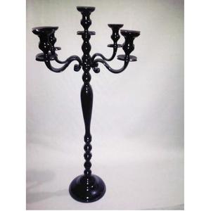 <b>Candelabra</b> <b>Black</b> 5 Light for Wedding and Party Decoration - Product Image 1