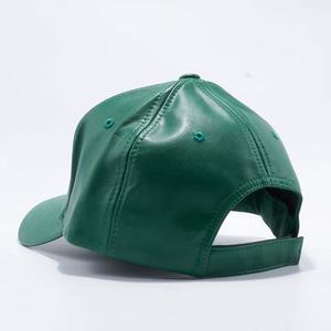 Gorra de Béisbol de Cuero Vintage Personalizada Namra Leather NL-CP63, Diseño Profesional Cómodo, Patrón Liso para Uso Casual al Aire Libre - Product Image 2