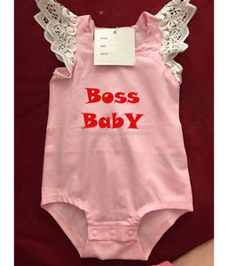 Mamelucos de Bebé con Diseño de Alas de Encaje, Mameluco de Bebé Bonito, Fabricante de India, Venta en Línea, Algodón Orgánico de Bambú - Product Image 6