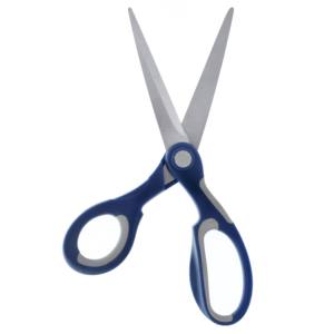 Tijeras de acero inoxidable para escuela y estudiantes, mango suave de alta calidad, 8-1/4" - Product Image 2