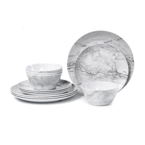 Cheap OEM Wholesale Housewares Royal <strong>Plastic</strong> <strong>Dinner</strong> <strong>Sets</strong> Melamine Camping Tableware <strong>Set</strong> European Dinnerware <strong>Sets</strong> - Product Image 2