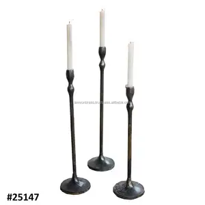 Bougeoir en Aluminium au design antique, chandelier - Product Image 6