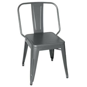 Chaise industrielle en bois et cuir au design moderne Nouveau style Mobilier de bureau confortable - Product Image 1