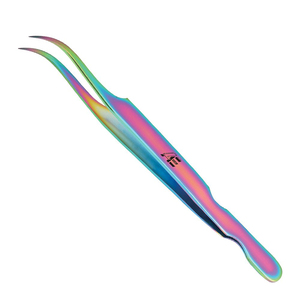 Ensemble de 3 pinces à cils pour extensions, pinces volume, pinces de précision pour extensions de cils 2026 - Product Image 3