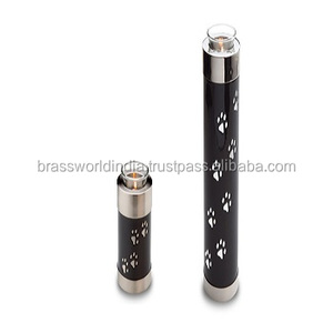 <b>Tea</b> Light Paw Print Cremation <b>Urns</b> By Brassworld India Funeral Supplies - Product Image 1