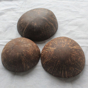 Hot Trend 100% Handmade Round Coconut Bowls Customized Disposable Vietnamese Handicraft Wholesale <b>Cheap</b> - Product Image 4