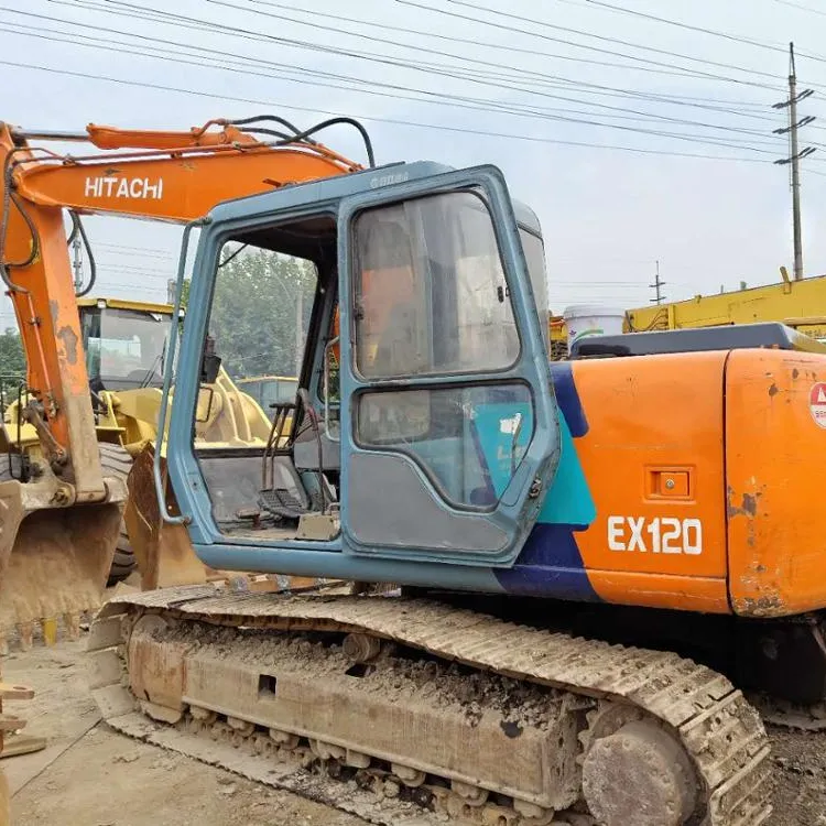 Б/у оригинальный Экскаватор Hitachi eX120 из японии экскаватор Hitachi Ex120 12 тонн