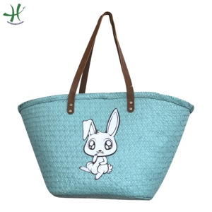 Novedad de verano, bolso de mano bohemio bordado a mano para mujer, Natural bolso de mano de paja con borla de gran tamaño, estilo playero, uso diario - Product Image 2