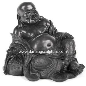 Estatua de Buda sonriente de mármol personalizada para decoración del hogar estatua de Buda sonriente moderna a la venta estatua grande de Buda sonriente - Product Image 5