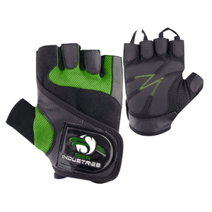Guantes de gimnasio de medio Dedo de neopreno y cuero más vendidos, muñequera de Fitness a un precio razonable para deportes de levantamiento de pesas - Product Image 4