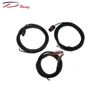 Suspension pneumatique double bleu numérique de 52mm pour voitures avec jauge de pression de Suspension pneumatique de capteur électrique d'affichage à cristaux liquides de LED