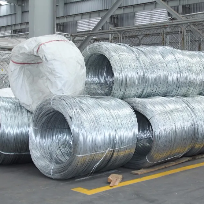Zincato a caldo del filo di acciaio in bobine Vietnam fabbrica