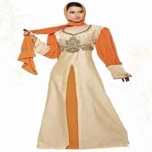 Kaftan INDIAN MUMBAIジャラビヤファッションアバヤイスラム教徒のドレスCAFATAN