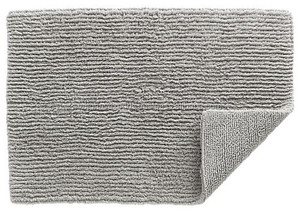 Tapis de Bain Réversible en Coton Moderne, Chenille à Carreaux, Tufté, Imperméable, Enroulable, Pliable, Anti-Bactéries, Porte pour Maison - Product Image 4