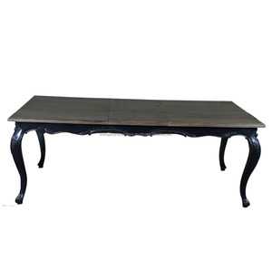 Mesa de comedor extensible, mueble francés de provincia, mueble de comedor de Indonesia - Product Image 1