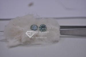 Fancy Blue Color Genuine <b>Loose</b> <b>Moissanite</b> at Bottom Price in India - Product Image 3