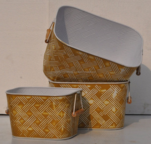 Planteur de jardin en céramique, décoration d'intérieur, plusieurs tailles et couleurs, personnalisé, au bureau et à domicile - Product Image 2