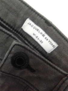 Bangladesh Stocklot etiquetas originales de marca señoras mujeres Denim algodón flaco recto transpirable medio Casual Sexy Jeans Jegging - Product Image 3