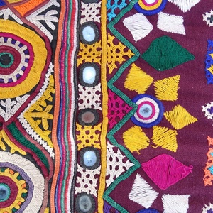 Wholesale rare traditional hand embroidered banjara <b>skirt</b> vintage gypsy handmade rabari ghagra - Product Image 3