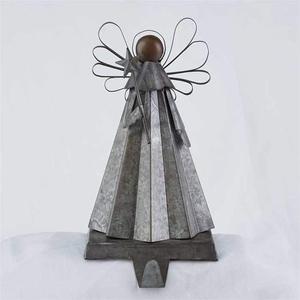 Soportes de calcetín de Navidad de Ángel de Metal galvanizado - Product Image 1