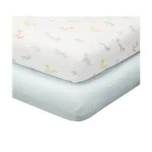 OEM Factory Direct Supply Top Quality Organic Baby Crib Sheet Set