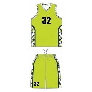 Uniformes de baloncesto reversibles juveniles totalmente sublimación personalizados 100% poliéster transpirable entrenamiento baloncesto camuflaje más conjuntos - Product Image 2