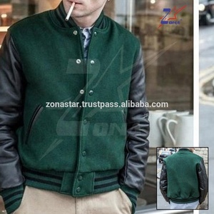 Chaqueta de bombardero de béisbol de lana de diseño personalizado, decoración de piel ligera con capucha Formal de invierno, bordado con tu propio logotipo privado - Product Image 6