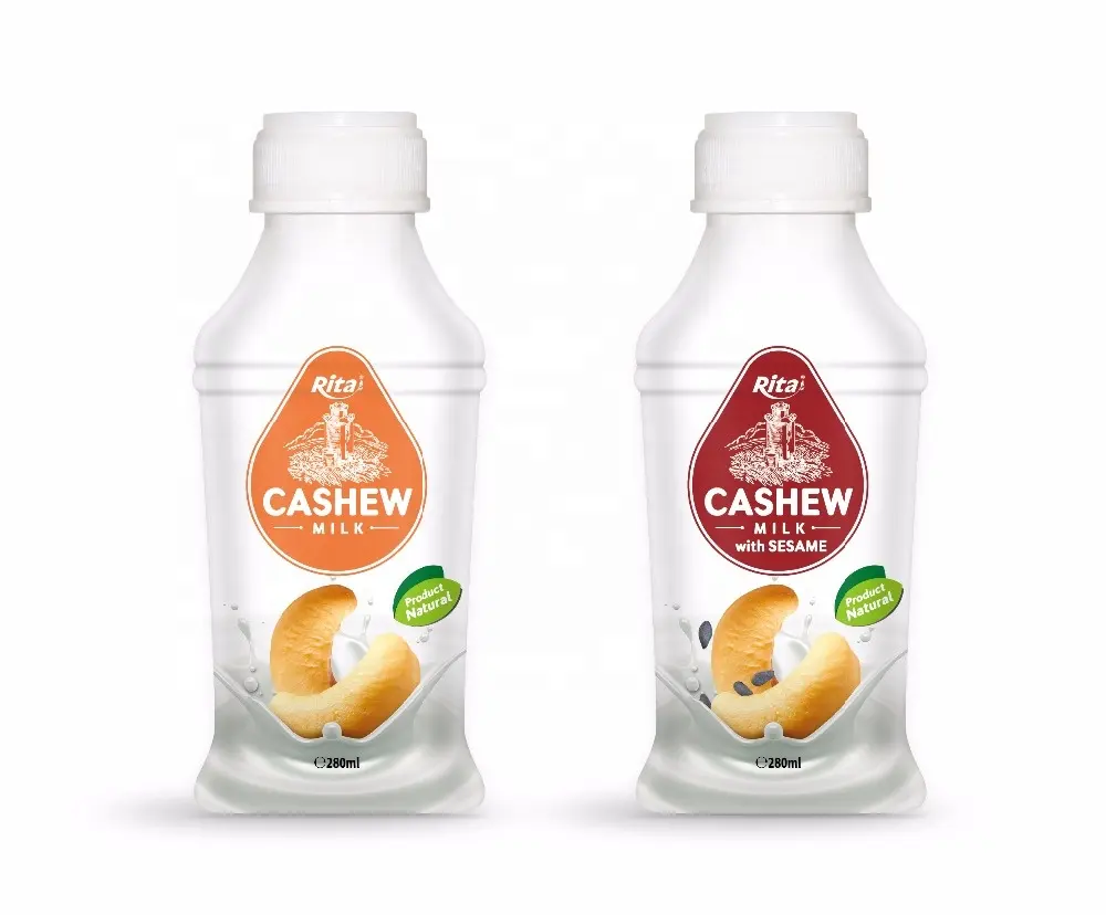 제조 업체 우유 음료 250ml 병 캐슈 우유 음료 원래 맛 화합물 단백질 음료