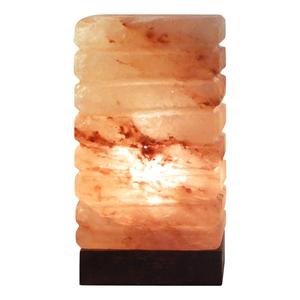 <b>USB</b> Carved <b>Mini</b> Himalayan Salt Lamp Pillar Shape Home Decor From Pakistan for Feng Shui and Love Style Natural Craft Product - Product Image 3